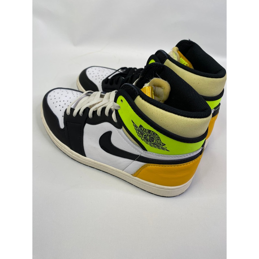 Mens Air Jordan 1 Retro High OG Volt Gold 555088-118 Adult Unisex Sneakers Sz 10 - Picture 3 of 11